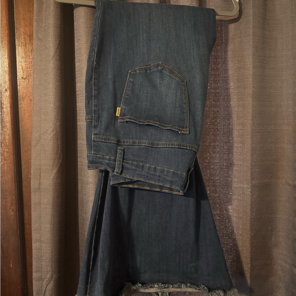 Dark Blue Denim Jeans